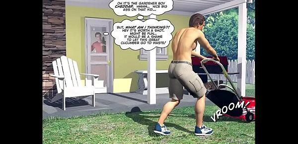  DESPERATE HUSBANDS 3D Gay Cartoon Animated Comics